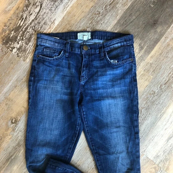 Current / Elliott The Stiletto Subtle Stripe Skinny Leg Jeans - Picture 3 of 9